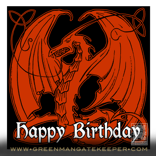 Dragon Birthday Card