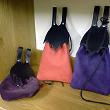 hand made bat wing bags